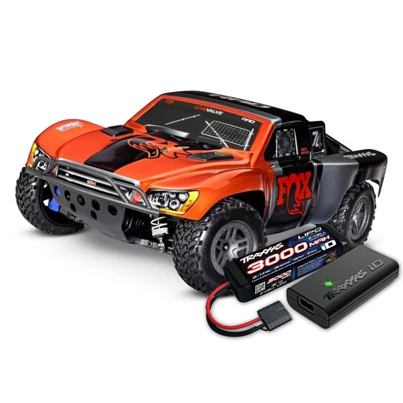TRAXXAS Slash 4x4 BL-2S FOX 1/10 Short-Course RTR