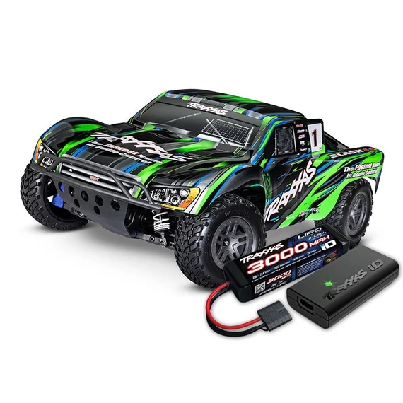 TRAXXAS Slash 4x4 BL-2S Green 1/10 Short-Course RTR