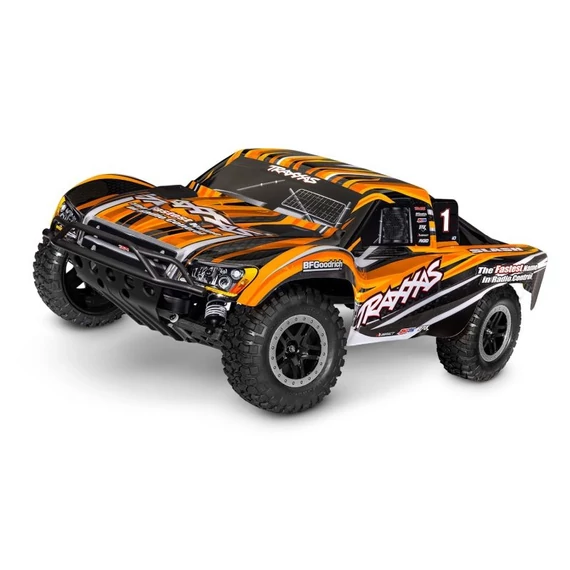 TRAXXAS Slash 2WD HD Orange 1/10 Kefés SCT RTR akksival és töltővel