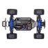 Kép 8/10 - TRAXXAS Rustler 4x4 BL-2S Red 1/10 Stadium Truck RTR akksival és töltővel