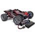 TRAXXAS Rustler 4x4 BL-2S Red 1/10 Stadium Truck RTR akksival és töltővel