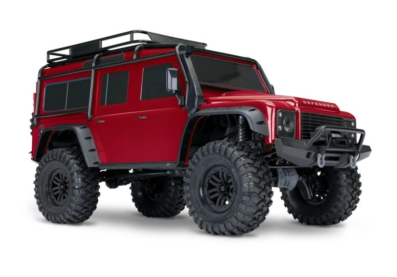  TRAXXAS TRX-4 LR Defender red 1/10 Crawler RTR 