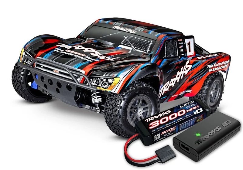 TRAXXAS Slash 4x4 BL-2S Red 1/10 Short-Course RTR