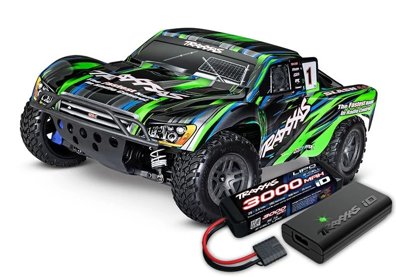TRAXXAS Slash 4x4 BL-2S Green 1/10 Short-Course RTR