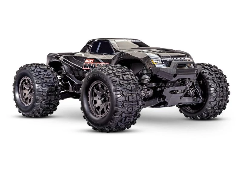 TRAXXAS MINI-MAXX 4WD black BL-2S Brushless, HD