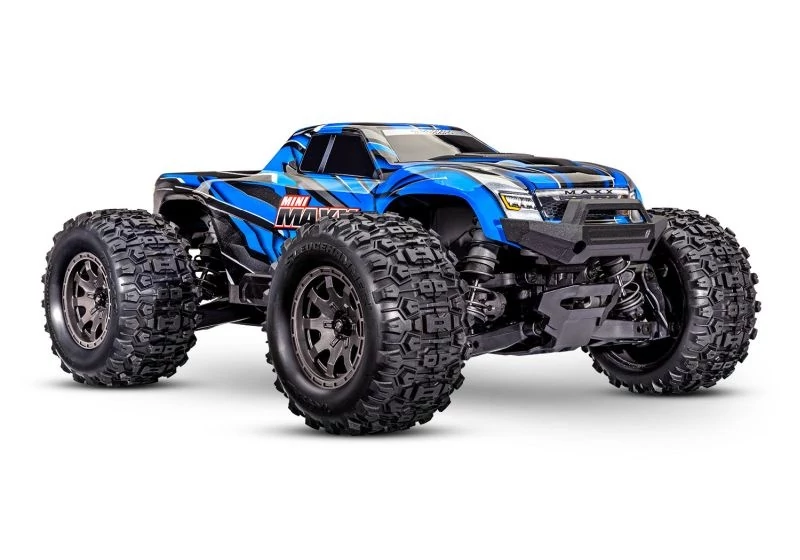 TRAXXAS MINI-MAXX 4WD blue BL-2S Brushless, HD