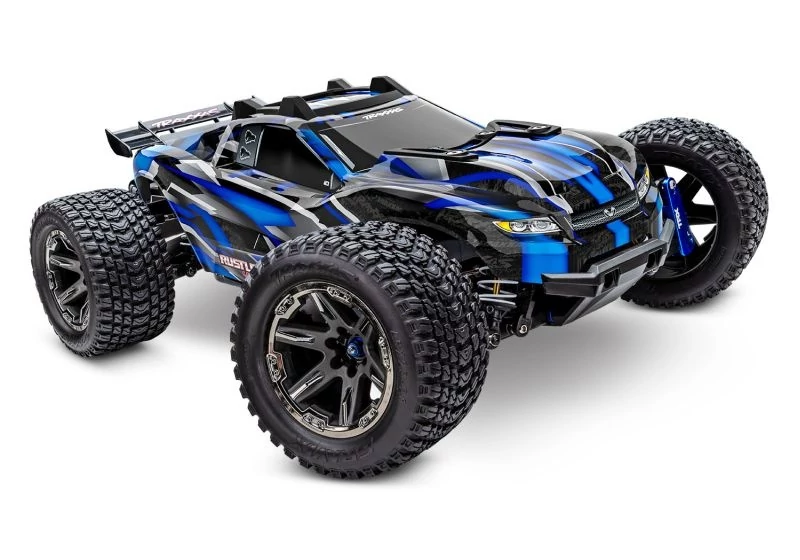 TRAXXAS Rustler 4x4 Ultimate blue 1/10 Stadium Truck RTR Brushless