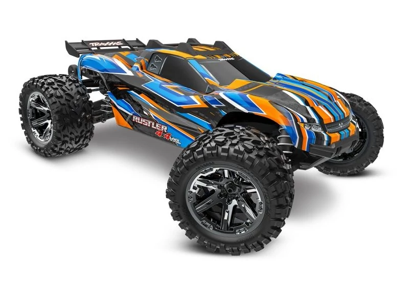 TRAXXAS Rustler 4x4 VXL HD orange 1/10 Stadium-Truck RTR Brushless