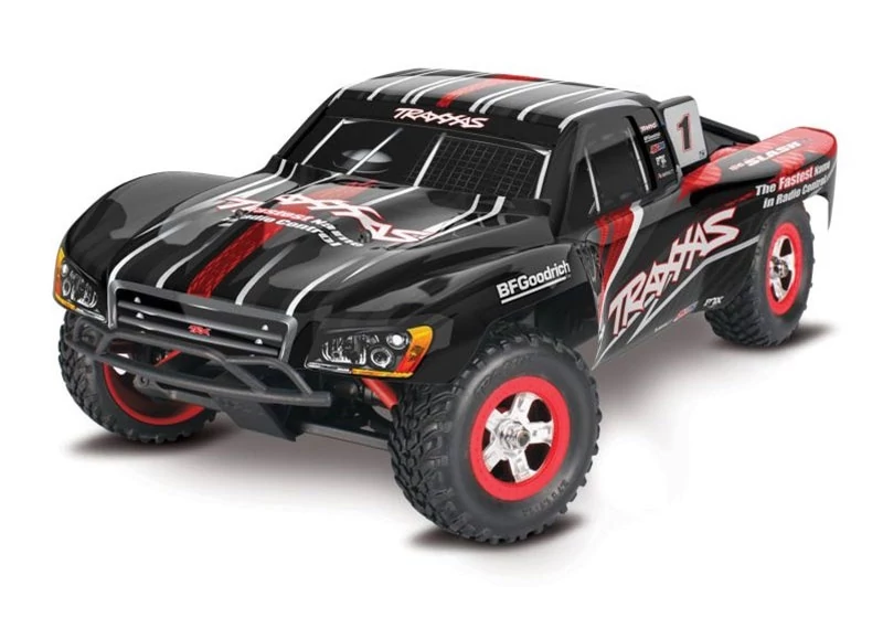 TRAXXAS Slash 4x4 black 1/16 Short-Course RTR Brushed