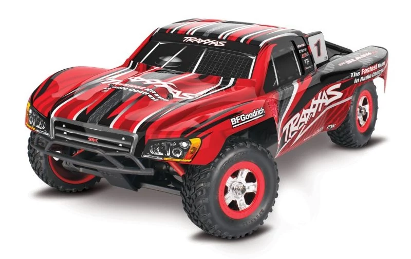 TRAXXAS Slash 4x4 red 1/16 Short-Course RTR Brushed