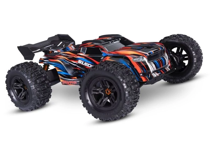 TRAXXAS SLEDGE 4x4 Orange 1/8 Monster Truck RTR Brushless